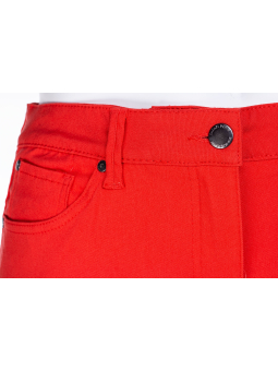 Zhenzi Røde curve bukser med stretch