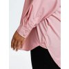 Smuk rosa skjorte i en lækker strækbar kvalitet med bomuld fra Kaffe Curve