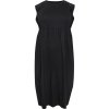 KCninia - Lækker sort kjole i bomulds jersey fra Kaffe Curve