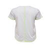 Hvid trænings t-shirt med neon detaljer fra Only Play Curvy