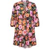 Carjoyee - Viskose kjole med smart blomster print fra Only Carmakoma