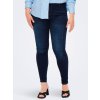 CarHuba - Mørkeblå strækbar jeans med smalle ben fra Only Carmakoma