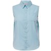 Carmillas - Sød lyseblå skjorte uden ærmer fra Only Carmakoma