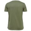 Carsola - Grøn bomulds t-shirt med smart tryk fra Only Carmakoma