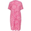 Carstacey - Pink kjole med flot mønster  fra Only Carmakoma