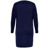 Car IBI - Lækker mørkeblå strik kjole fra Only Carmakoma