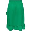 Carluxmille - Sød grøn nederdel med flæse fra Only Carmakoma