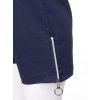Mørkeblå Jazzy capri bukser med lommer og lynlås detalje fra Zhenzi