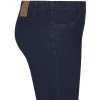 TWIST - Leggings med lommer i strækbar mørkeblå denim fra Zhenzi
