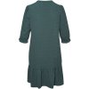 Abbeville - Skøn ternet kjole i flot støvet grøn fra Aprico