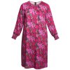 Sød viskose kjole med pink og lilla blomster fra Adia
