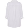 Karina - Hvid skjorte med 3/4 ærme fra Gozzip
