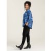 EMMY - Flot viskose bluse i smart blåt print fra Studio