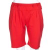 Røde shorts med lommer og rummelig facon fra Studio